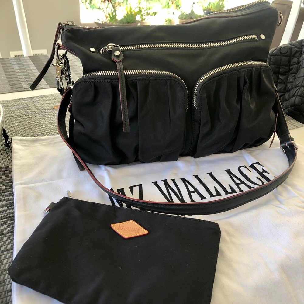 MZ Wallace Hayley bag in Black.   GUC